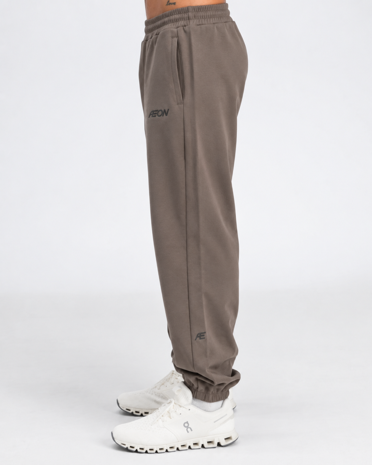ÆON Cotton Jogger - Taupe Gray