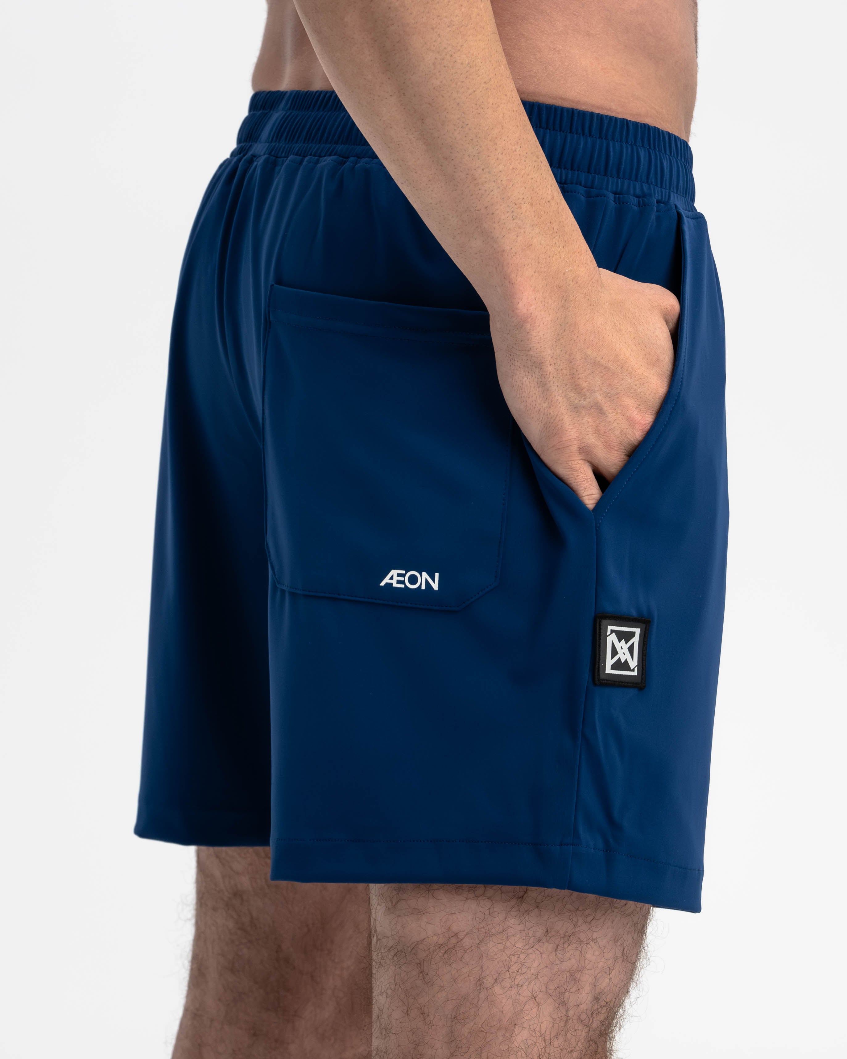 Everyday Shorts - Navy Peony