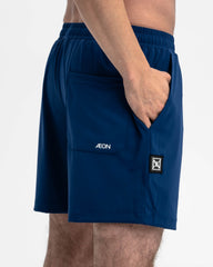 Everyday Shorts - Navy Peony
