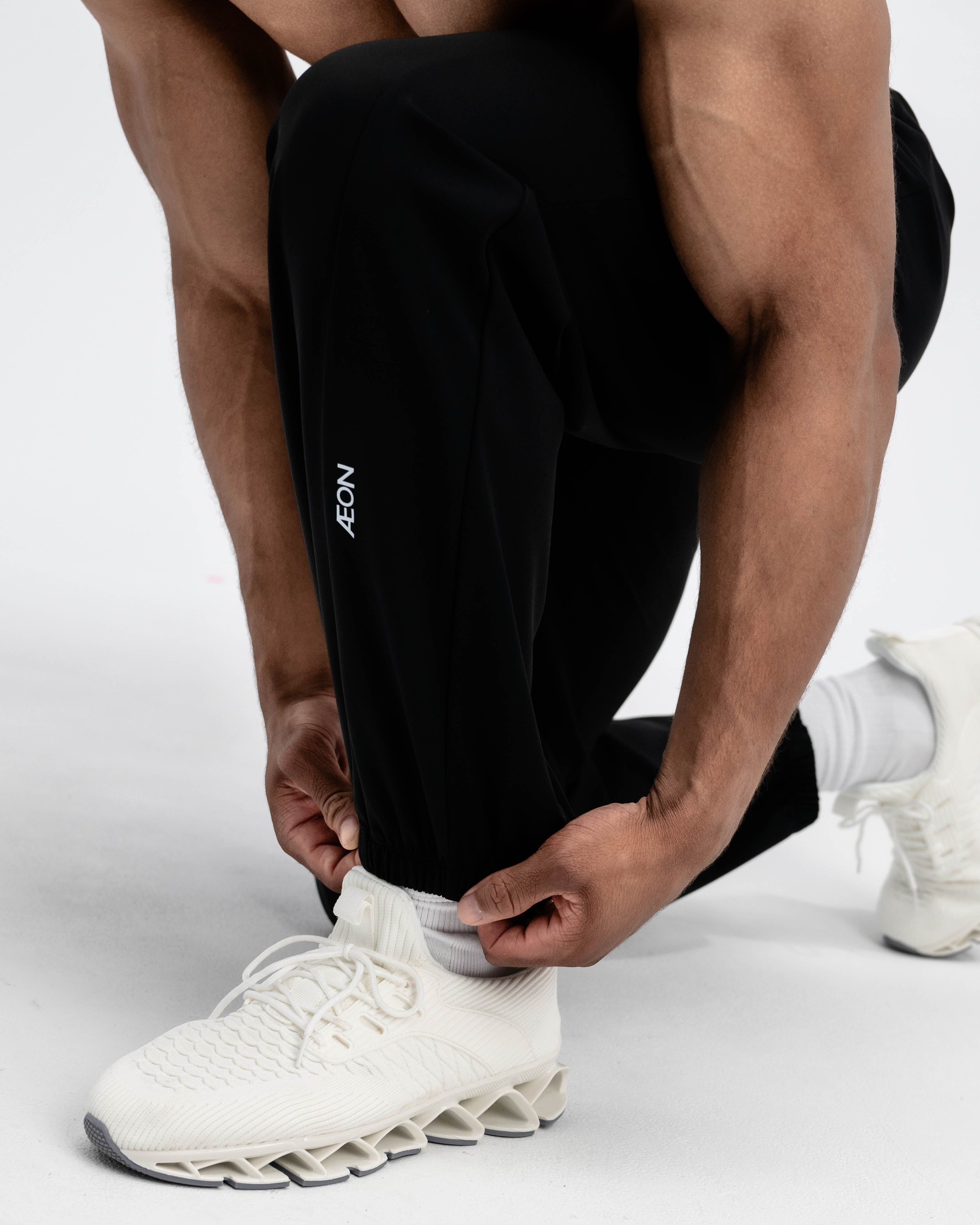 Essential Joggers - Jet Black - AEON