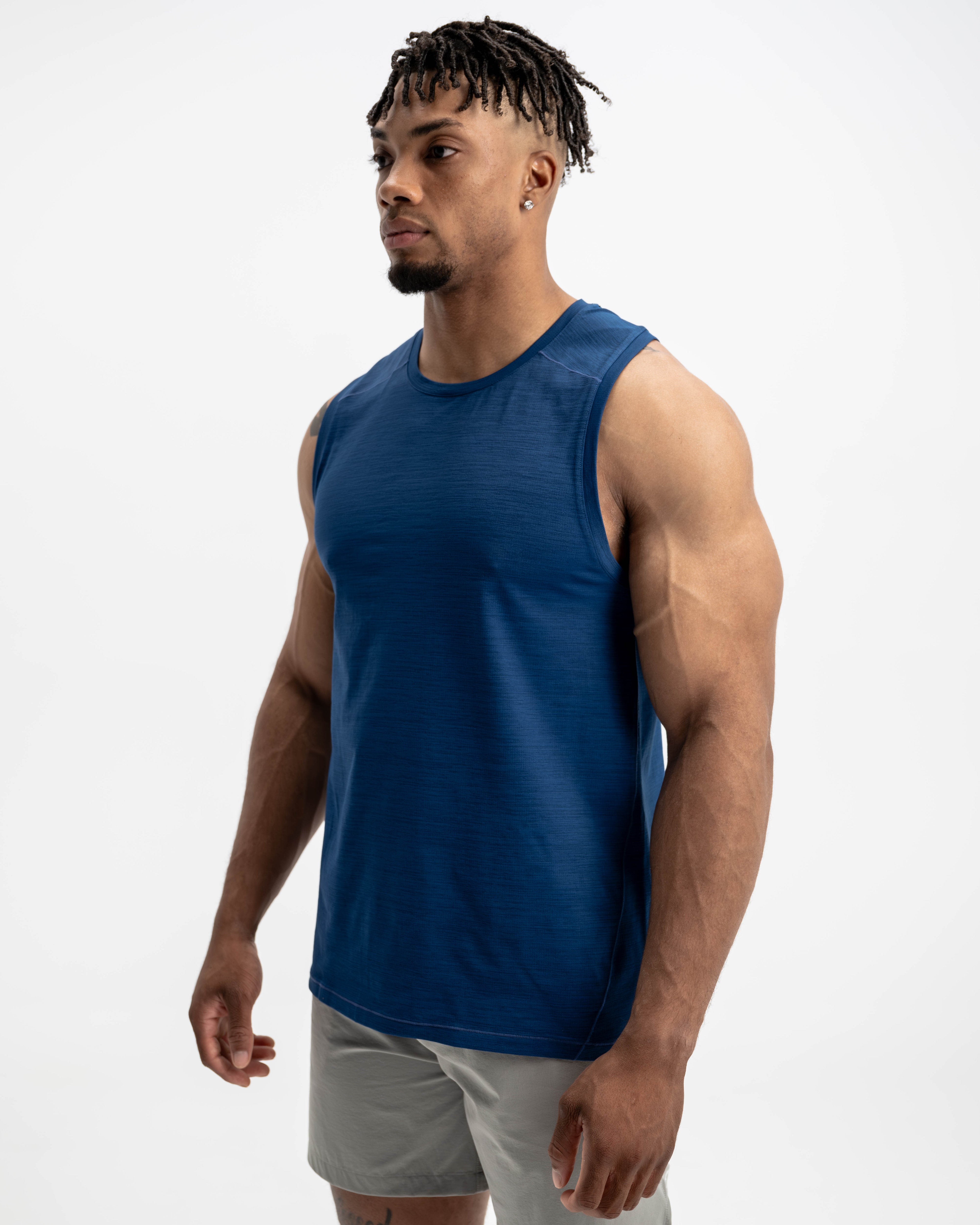 Performance Tank - Navy Peony - AEON