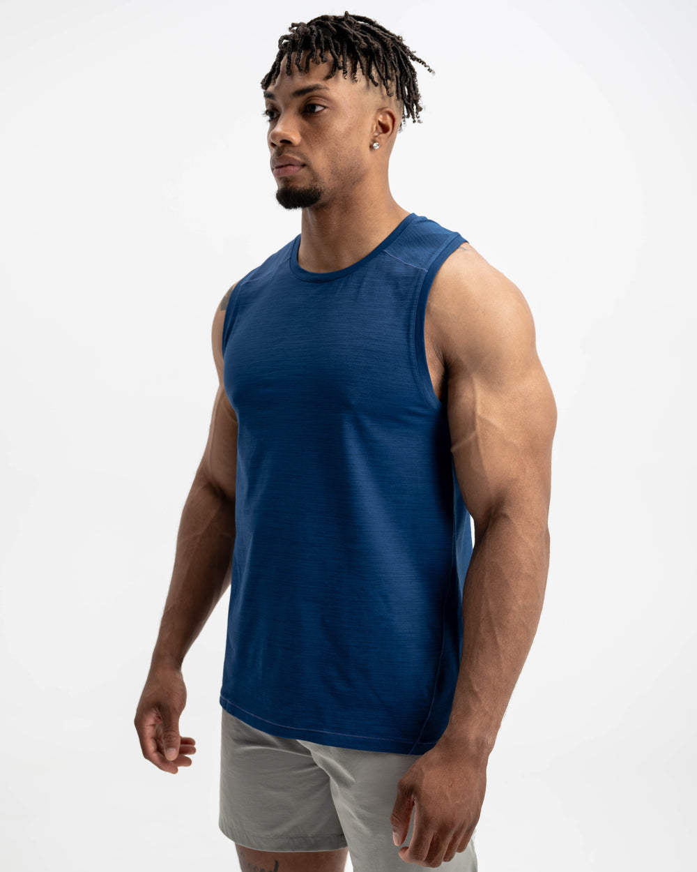 Performance Tank - Navy Peony - AEON