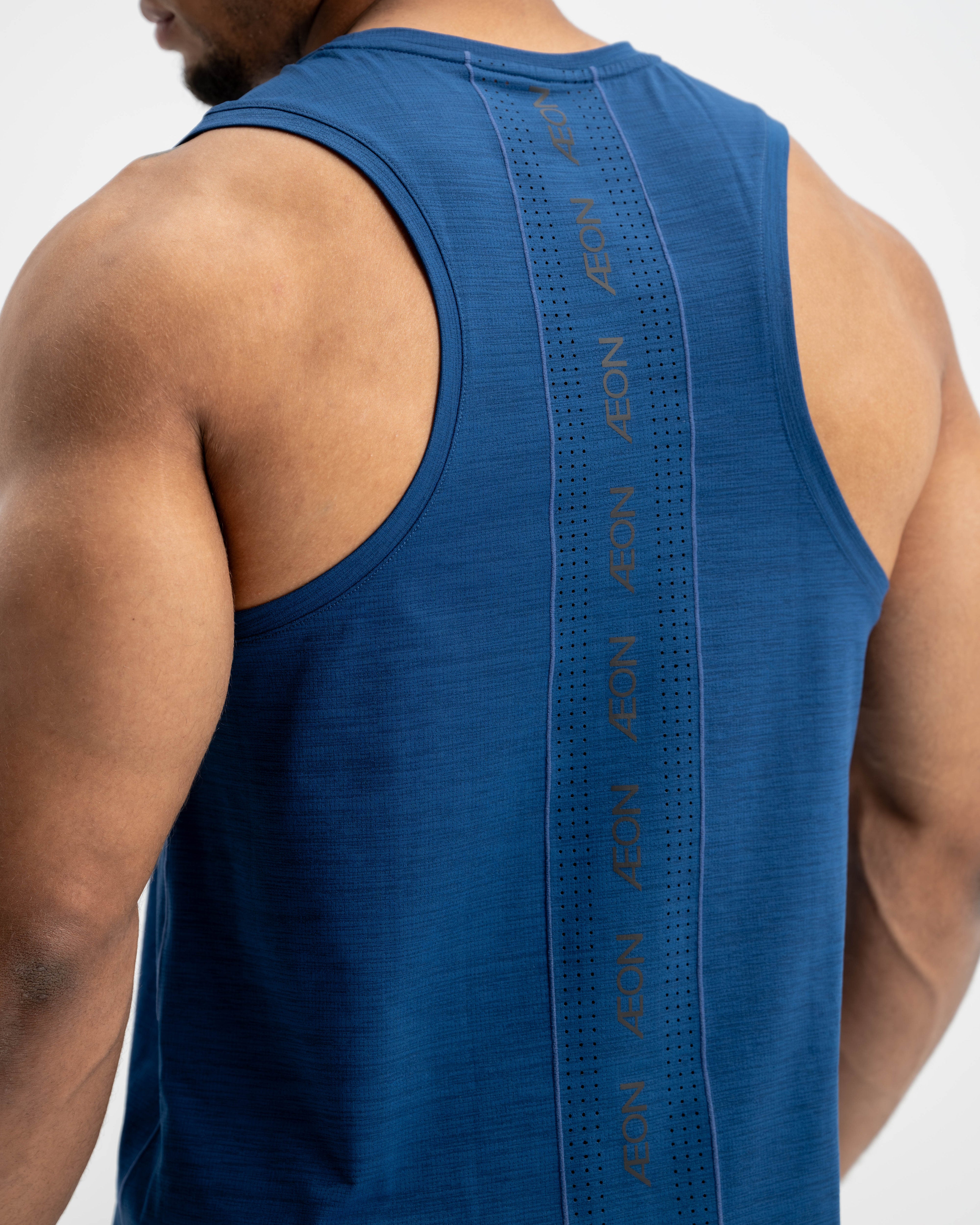 Performance Tank - Navy Peony - AEON