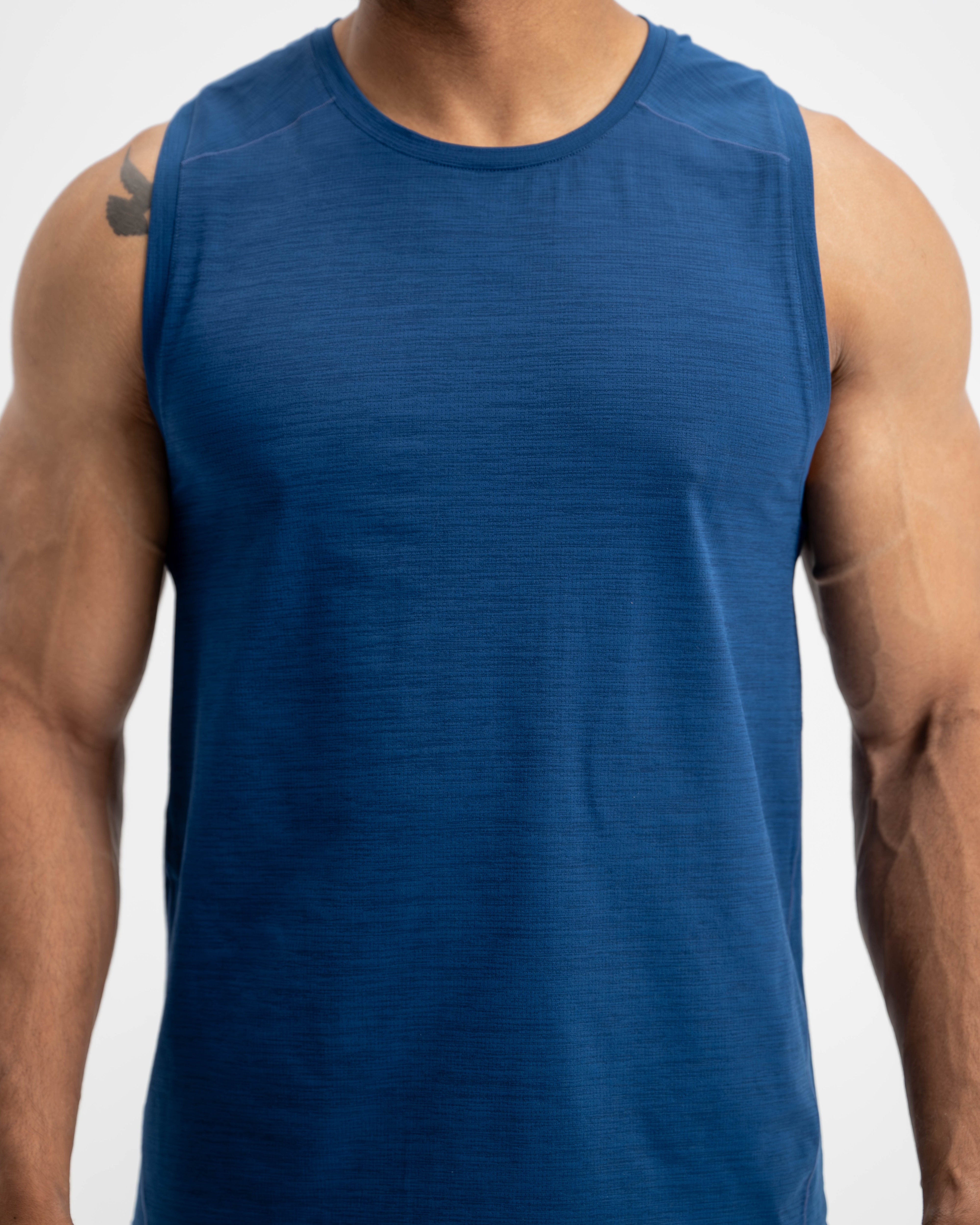 Performance Tank - Navy Peony - AEON