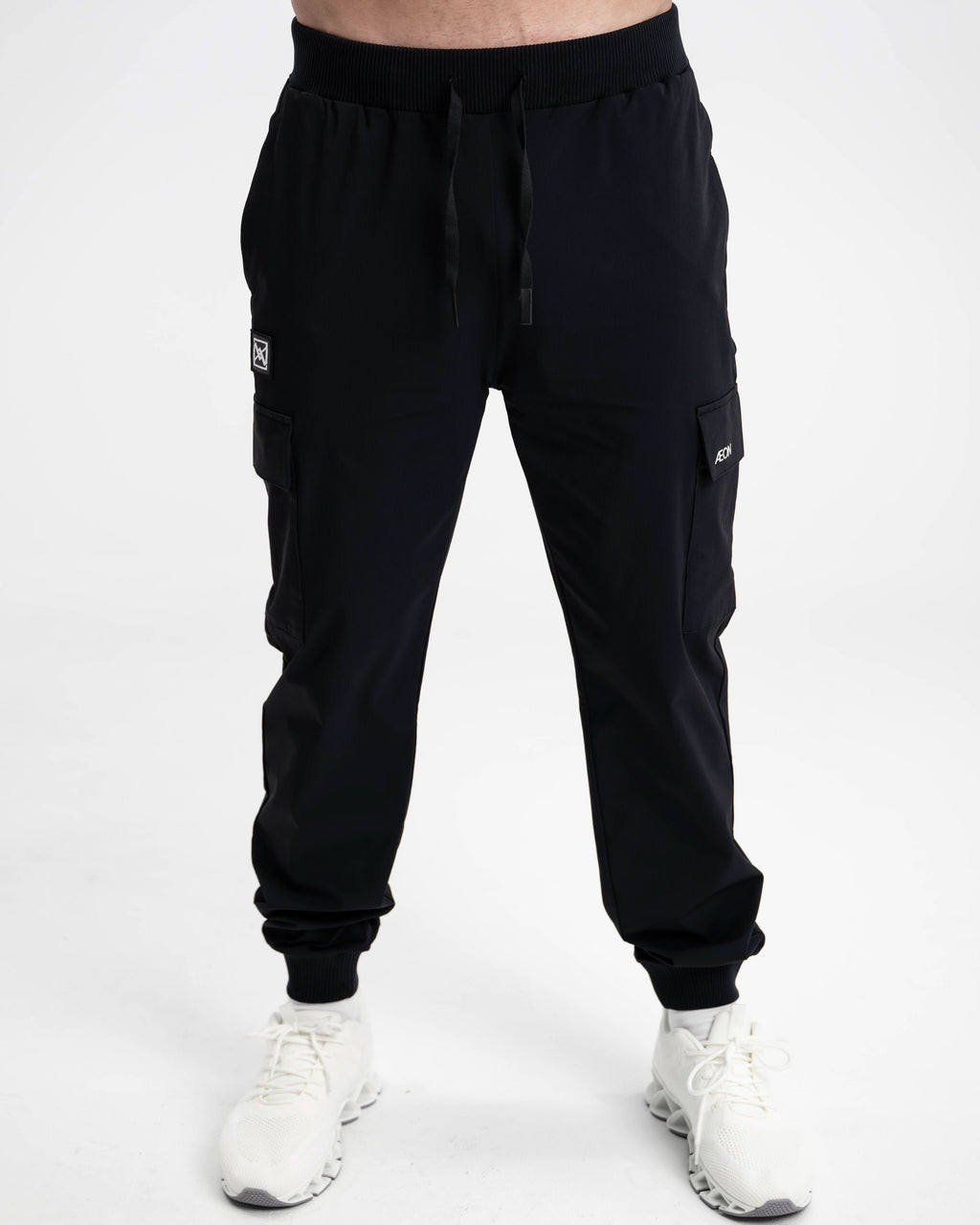 Performance Cargo Jogger - Jet Black - AEON