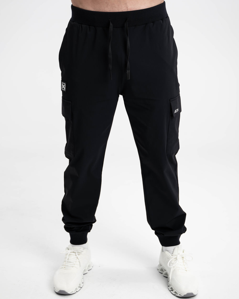 Performance Cargo Jogger - Jet Black - AEON