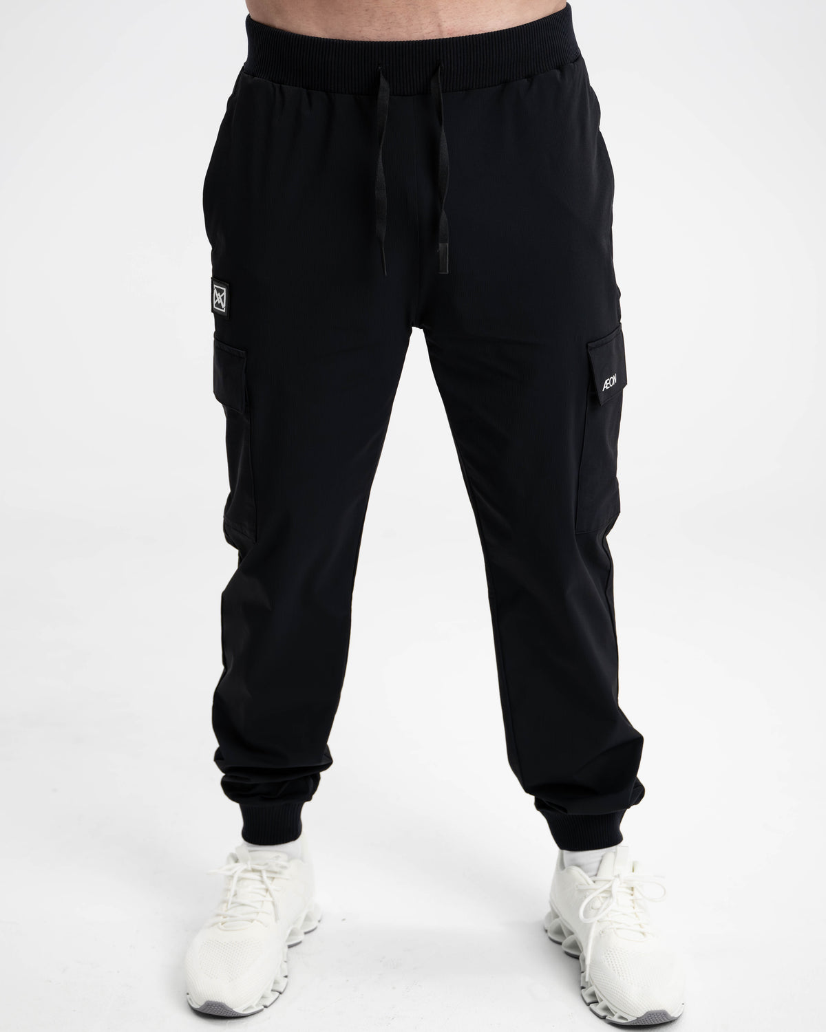 Performance Cargo Jogger - Jet Black - AEON