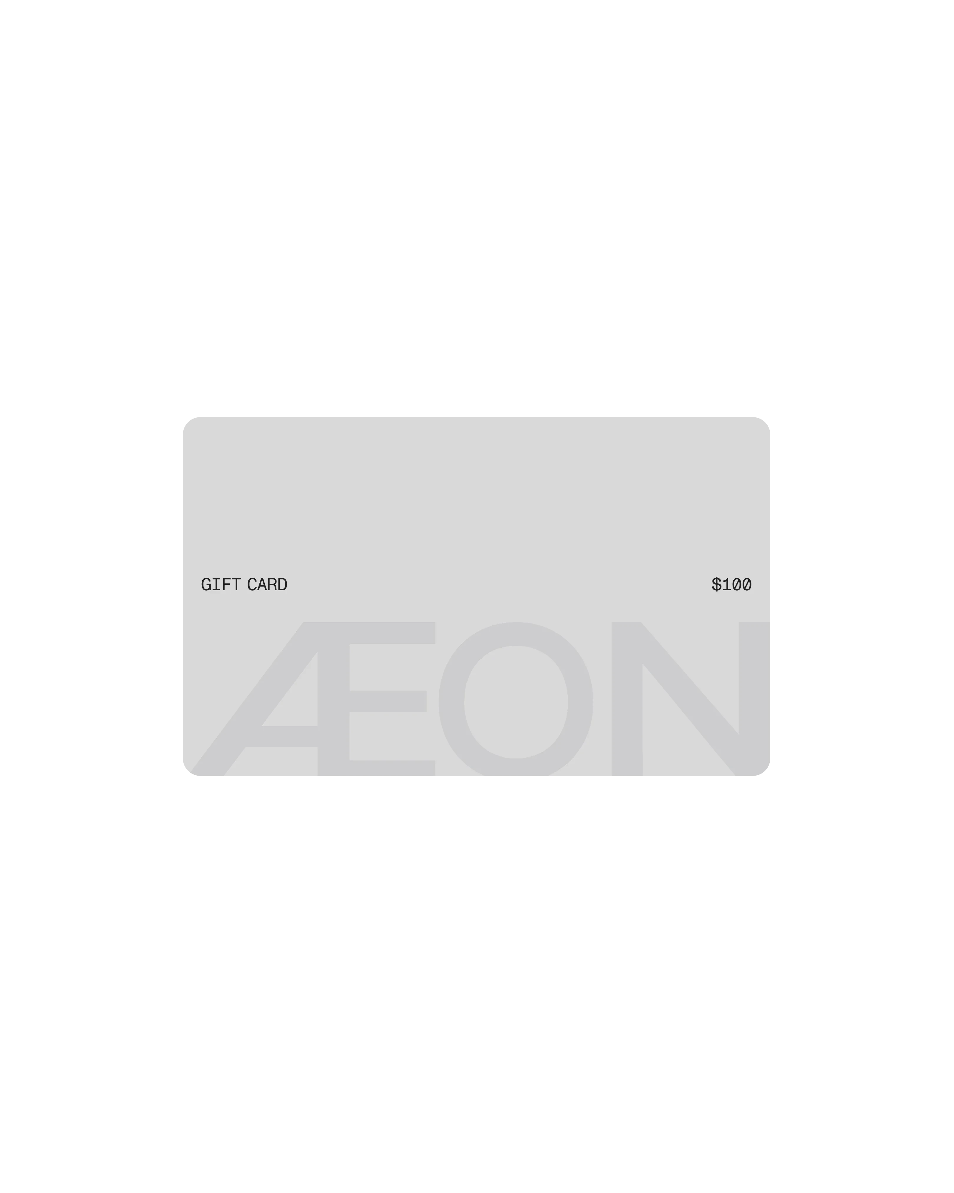E-Gift Card - AEON