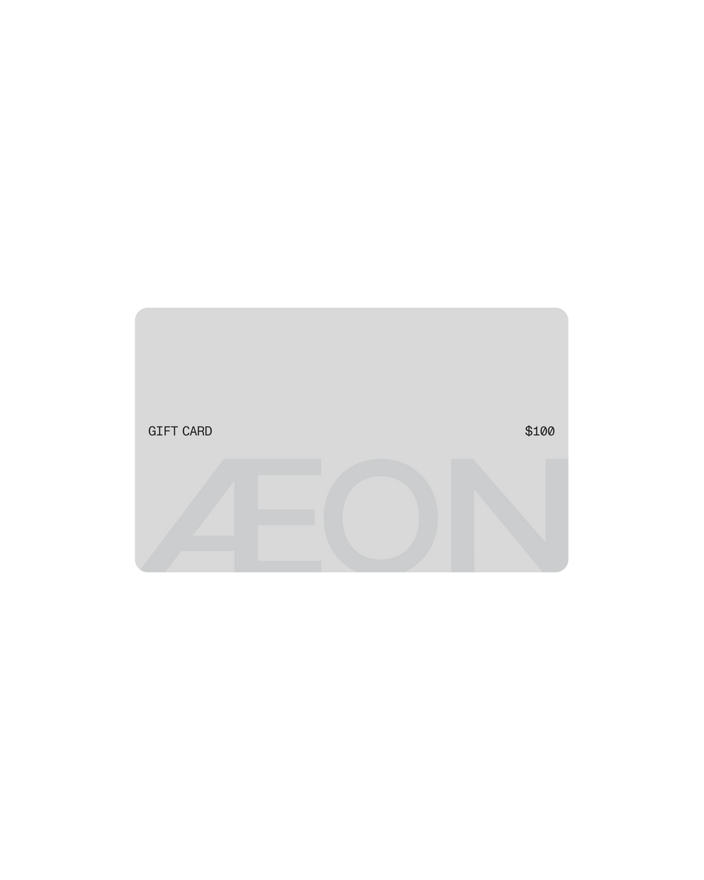 E-Gift Card - AEON