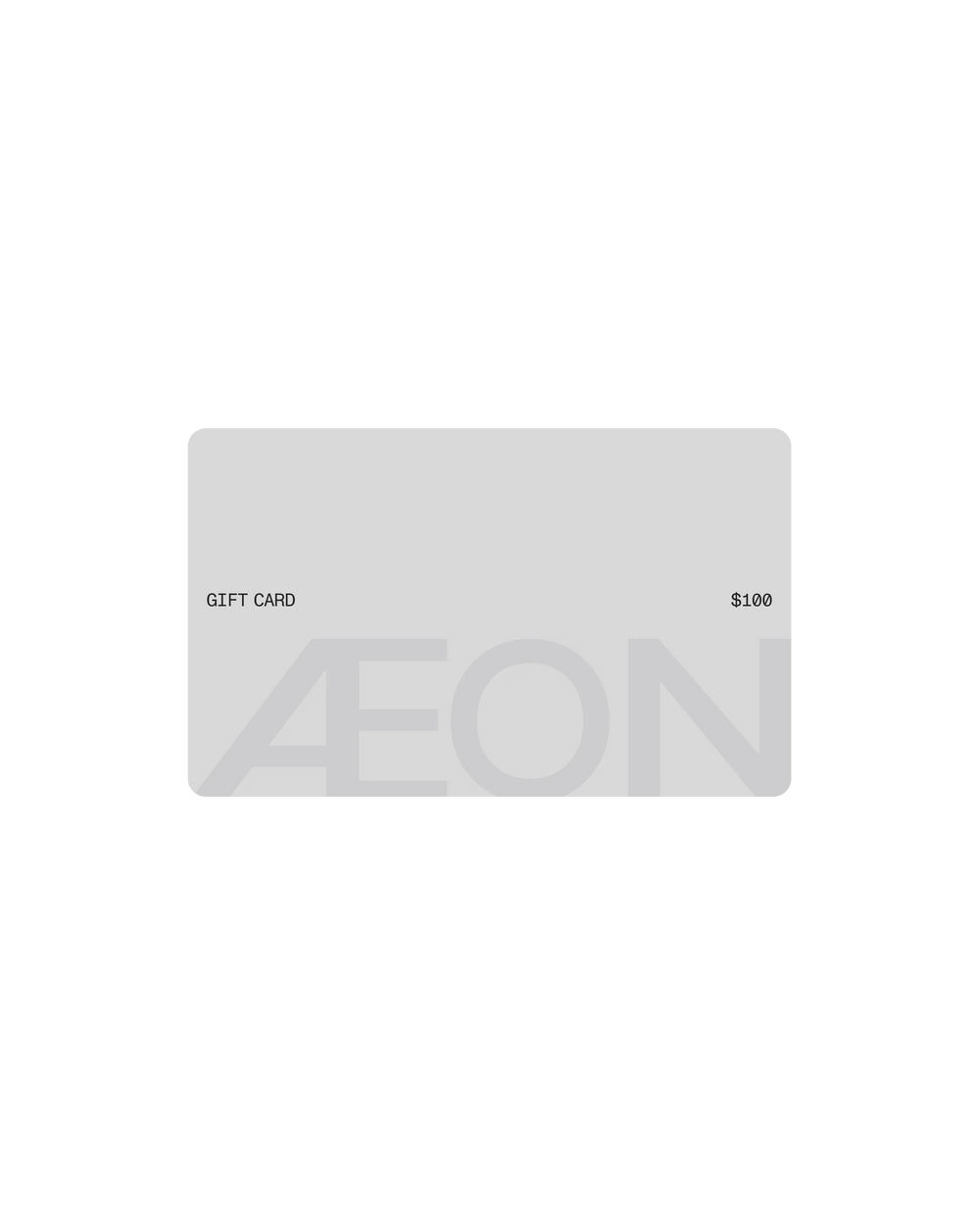 E-Gift Card - AEON