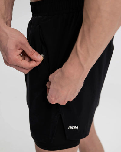 Performance Shorts - Jet Black - AEON