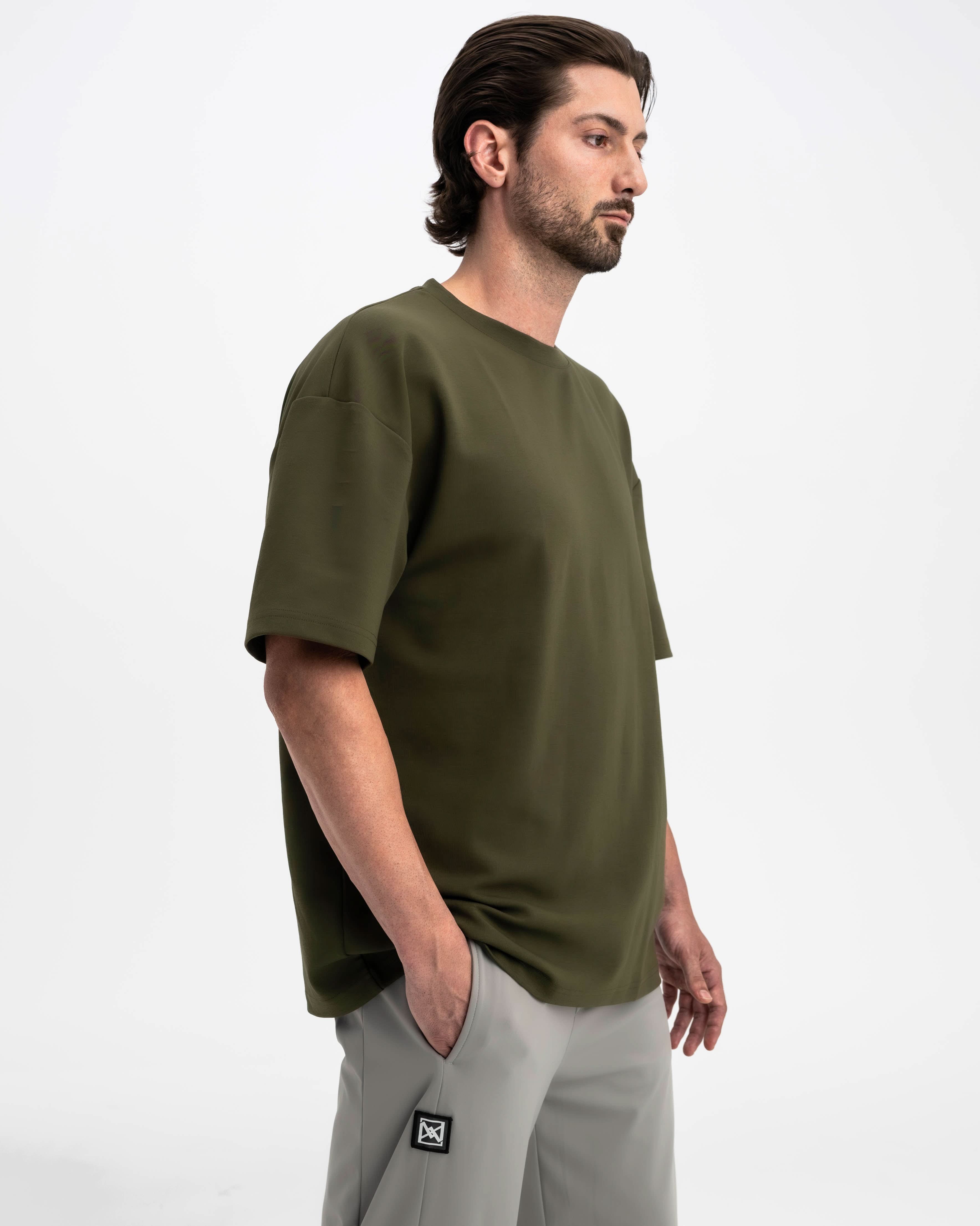 Oversized Everyday Tee - Green